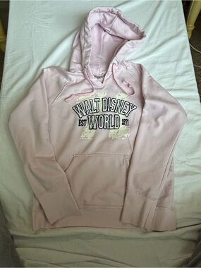 Disney Light Pink Walt Disney World Hoodie Sweatshirt
